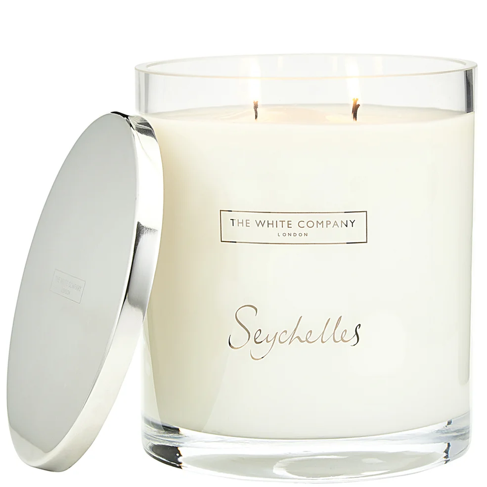 The White Company Seychelles Indulgence Candle 2kg Image 1
