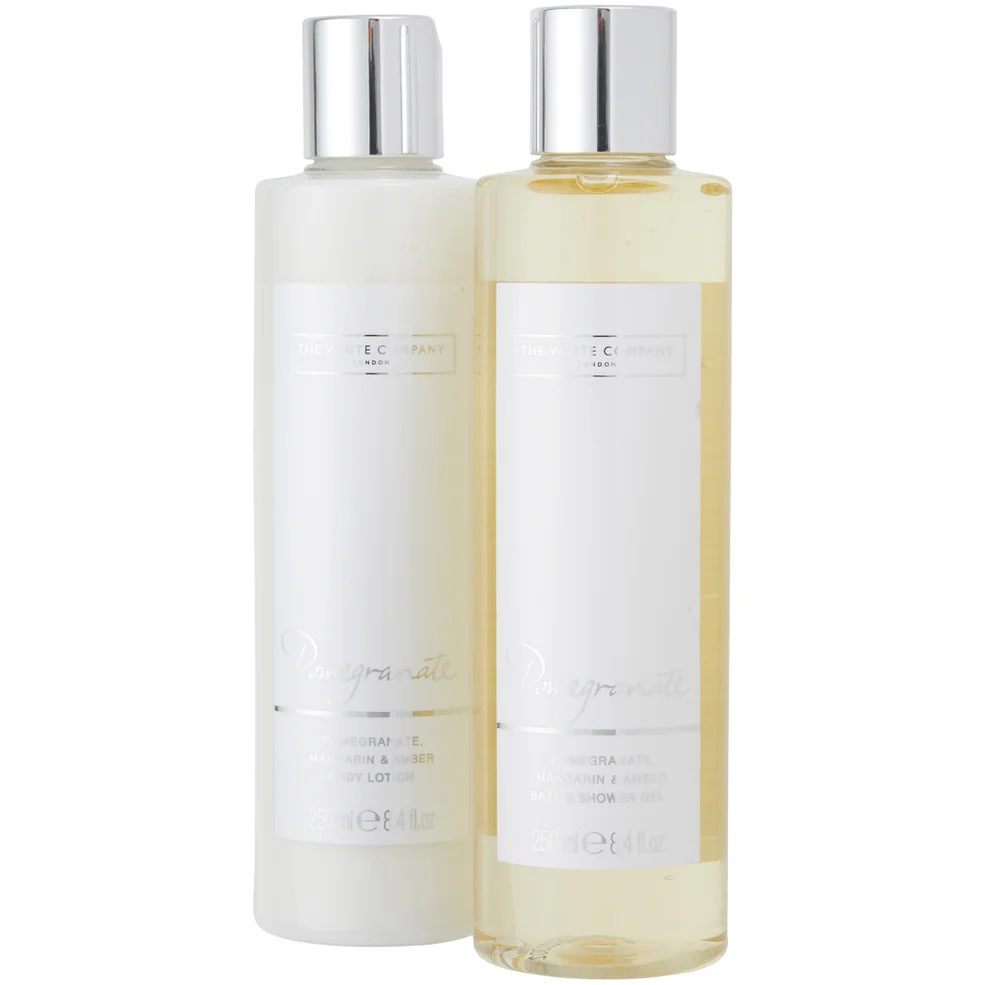 The White Company Pomegranate Bath & Body Gift Set Image 1
