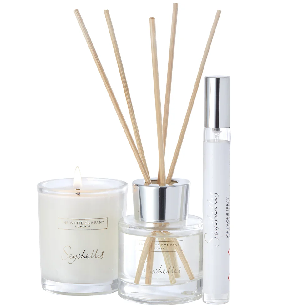 The White Company Seychelles Mini Home Scenting Set Image 1