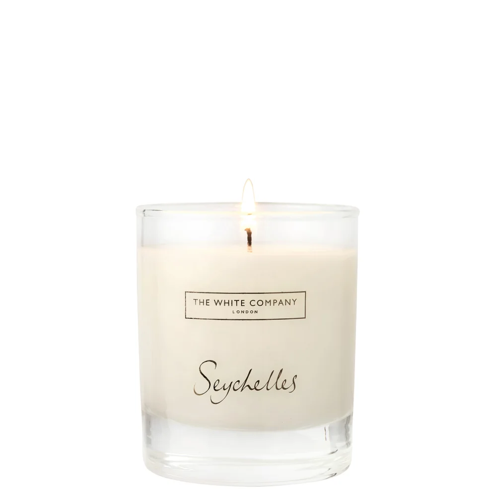The White Company Seychelles Signature Candle 140g Image 1