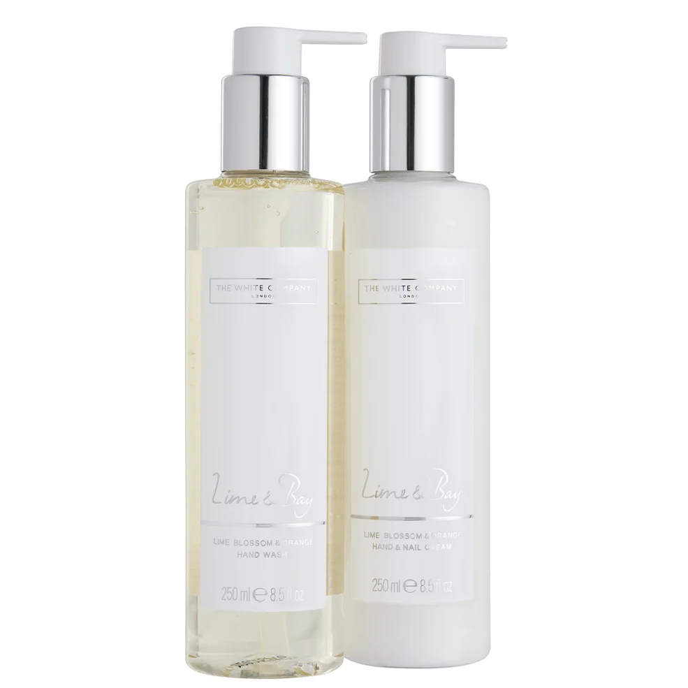 The White Company Lime & Bay Hand & Nail Gift Set Image 1