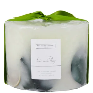 The White Company Lime & Bay Large Botanical Candle 1.6kg - Option 1.6kg