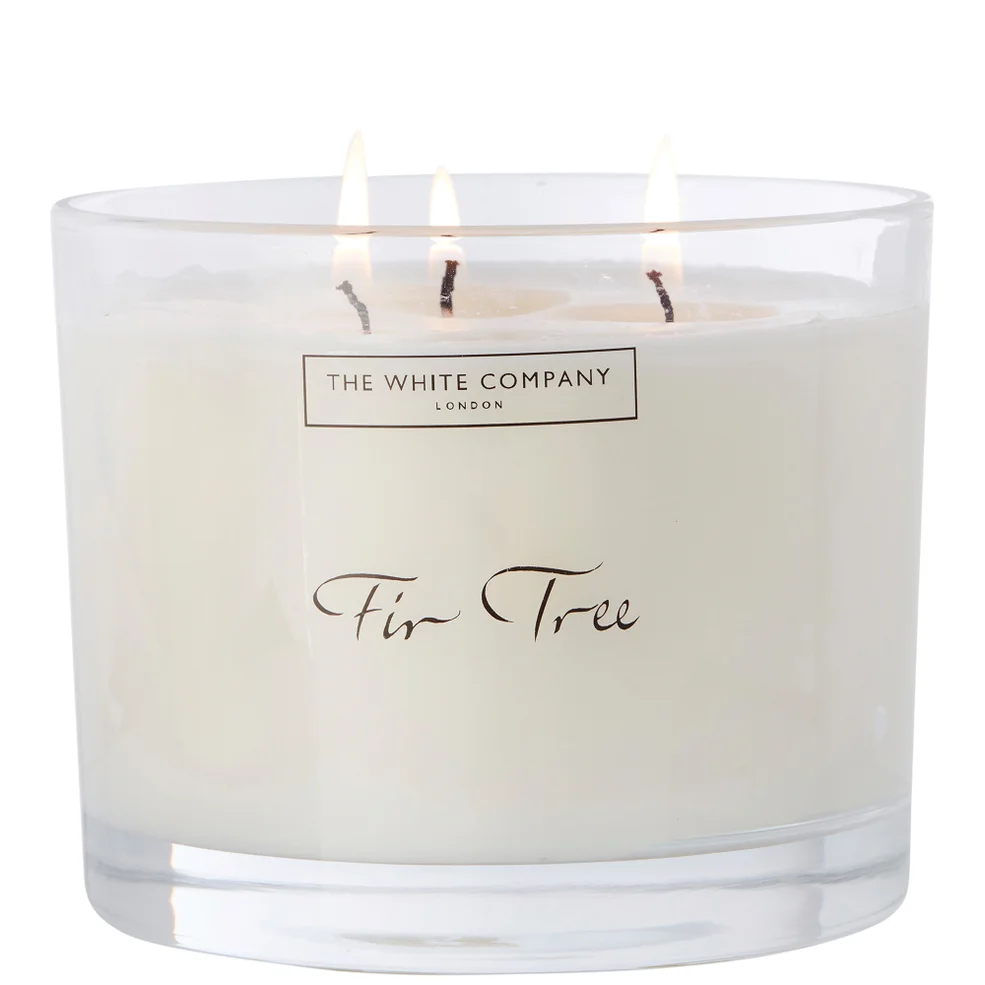 The White Company Fir Tree Large Candle 770g Image 1