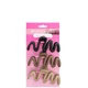 brushworks Wave Claw Clips - 3 Pack