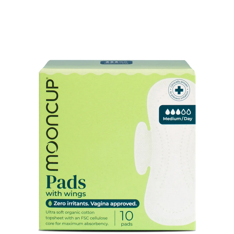 Mooncup Pads with Wings - Medium/Day (10 pack) Image 1