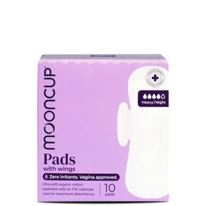 Mooncup Pads with Wings - Heavy/Night (10 pack) - Option Heavy/Night