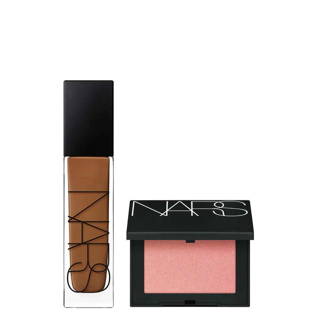 NARS Natural Longwear Foundation 30ml and NARS Blush Orgasm 4.8g Bundle (Various Shades) Image 1