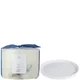 The White Company Sea Salt Botanical Candle and Plate - Large