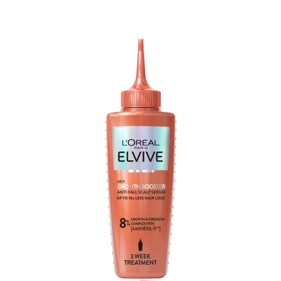 L'Oreal Paris Elvive Growth Booster Scalp Serum, Anti Hair Loss Scalp Treatment, 102ml Image 1