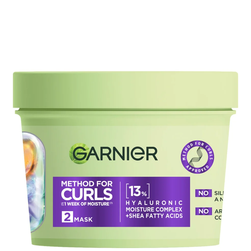 Garnier Method For Curls Mask, up to 1 week of moisture 370ml Image 1