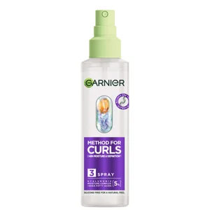 Garnier Method For Curls Spray, up to 48H moisture and definition 150ml - undefined undefined