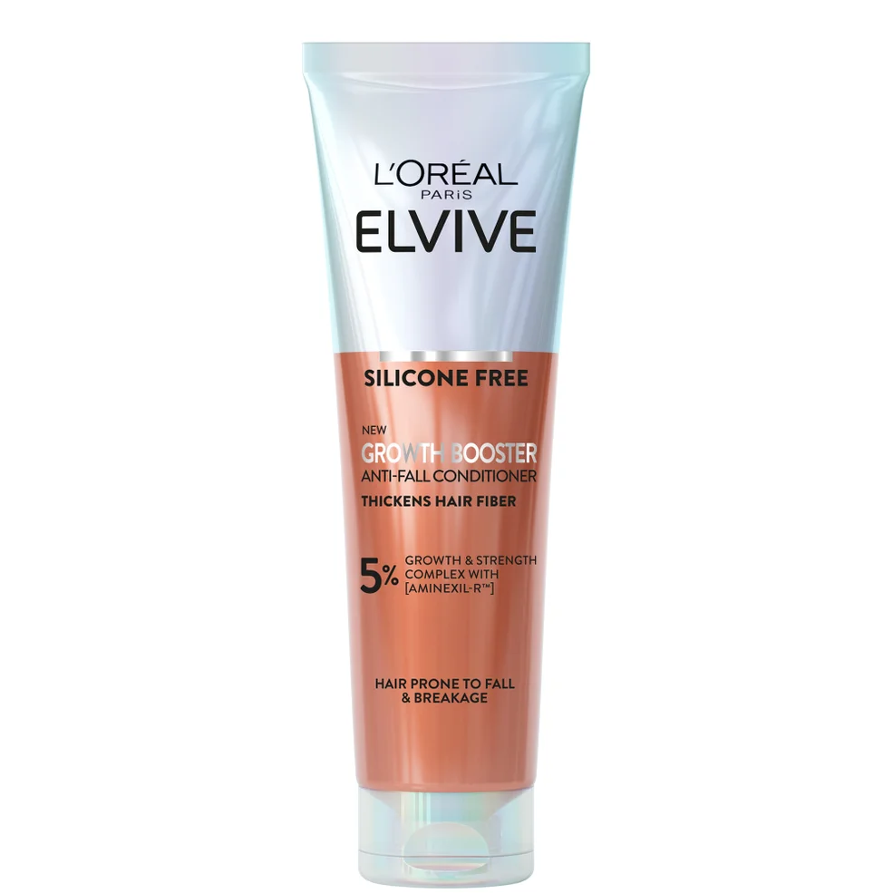 L'Oreal Paris Elvive Growth Booster Conditioner, Anti Hair Loss and Hair Thickening, 150ml Image 1