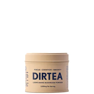 DIRTEA Lion's Mane Powder - The Focus Mushroom 60g - undefined undefined
