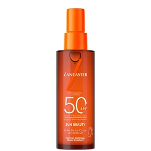 Lancaster Sun Beauty Satin Dry Oil Fast Tan Optimizer for Body SPF50 150ml - undefined undefined