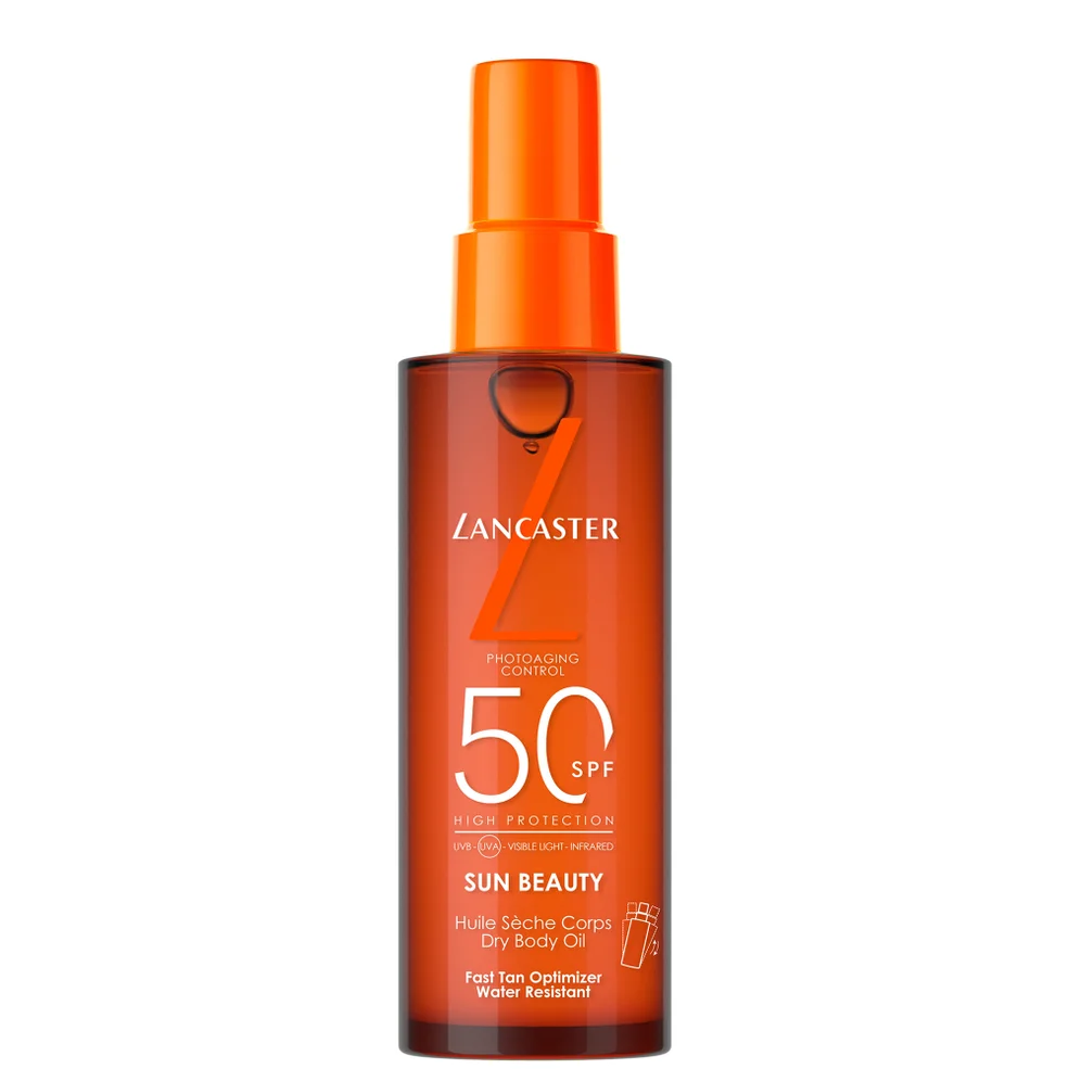 Lancaster Sun Beauty Satin Dry Oil Fast Tan Optimizer for Body SPF50 150ml Image 1