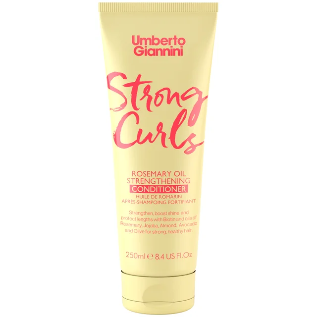 Umberto Giannini Strong Curls Rosemary Oil Conditioner 250ml