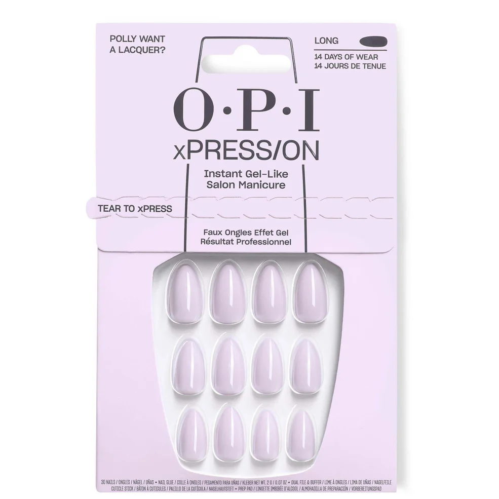 OPI'm Dreaming xPRESS/ON Artificial Nails - Polly Want a Lacquer? Image 1