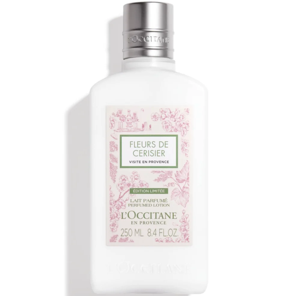 L'Occitane Cherry Blossom Body Lotion 250ml (Exclusive) Image 1