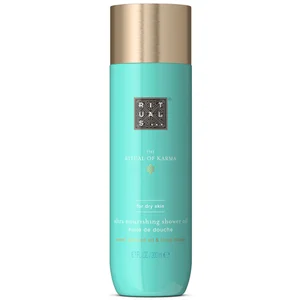 Rituals The Ritual of Karma Delicately Sweet Almond Oil & Lotus Flower Shower Oil 200ml - undefined undefined