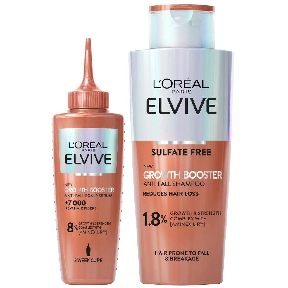 L'Oréal Paris 2 Step Shampoo and Serum Bundle Image 1
