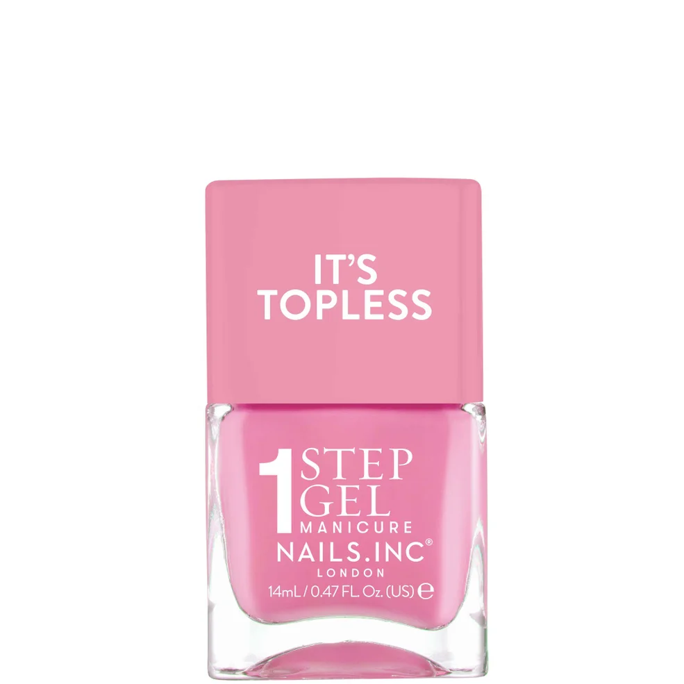 nails inc. Topless Miley 14ml Image 1