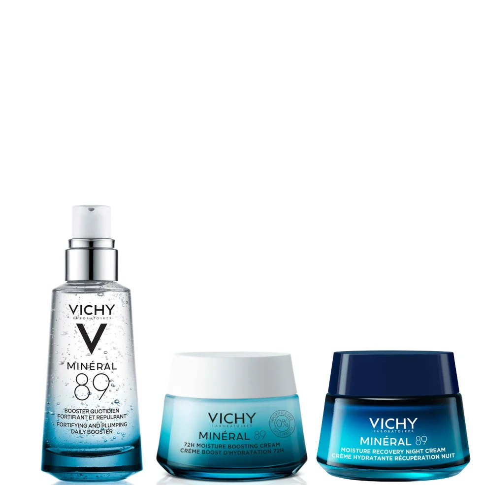 Vichy Minéral 89 3-Step Hydration Boost Day & Night Routine Bundle Image 1