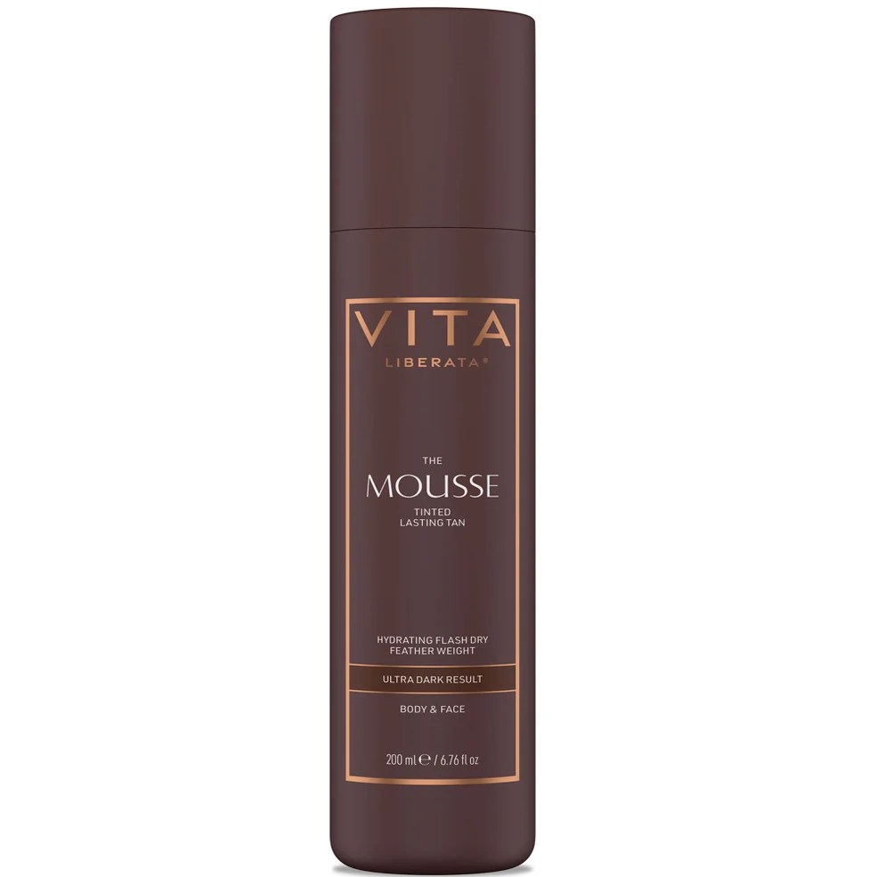 Vita Liberata The Mousse Tinted Lasting Tan - Ultra Dark 200ml Image 1
