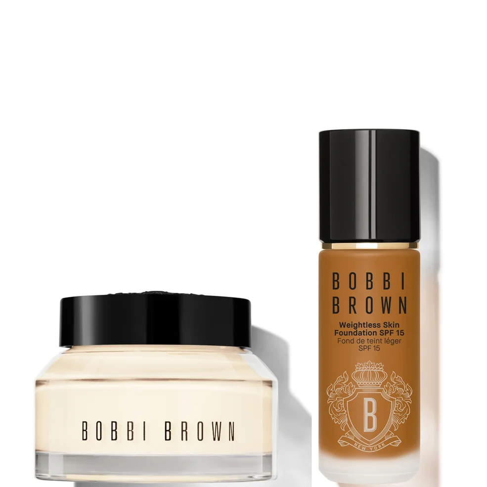 Bobbi Brown 24-hour Hydration Duo - Vitamin Enriched Face Base & Foundation Bundle (Various Shades) Image 1