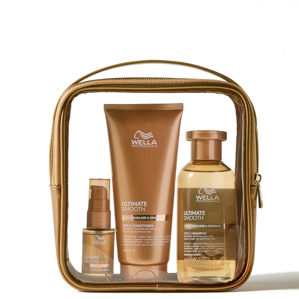 Wella Professionals Care Ultimate Smooth Bundle with Bag Image 1