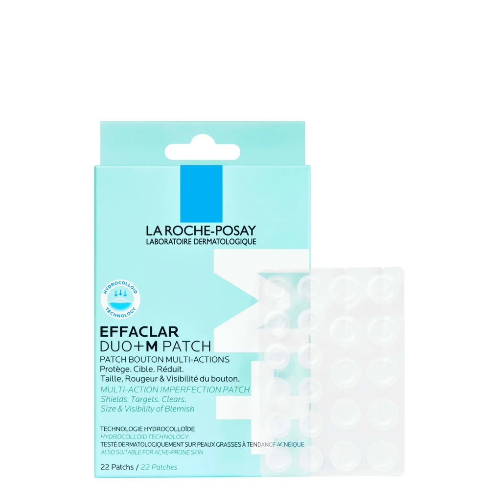 La Roche-Posay Effaclar Duo+M Patch, Multi-Action Imperfection Patch for Breakout-Prone Skin 22 Patches Image 1