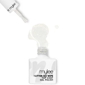 Mylee Gel Nail Polish Glitter No Wipe Top Coat - undefined undefined