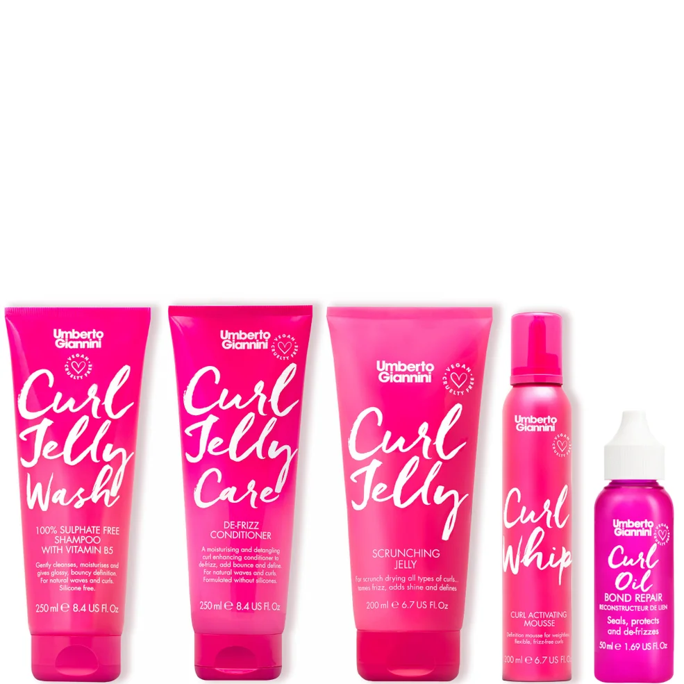 Umberto Giannini Curl Wash and Style Essentials Kit Image 1