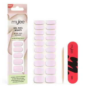 Mylee Gel Nail Wraps - Seashell - Colour Seashell