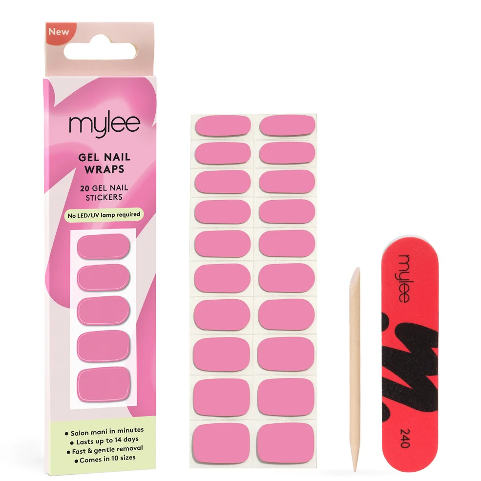Mylee Gel Nail Wraps - Peony Image 1