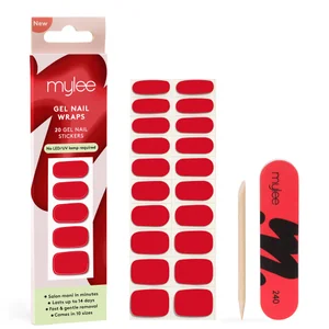 Mylee Gel Nail Wraps - French Cancan - Colour French Cancan