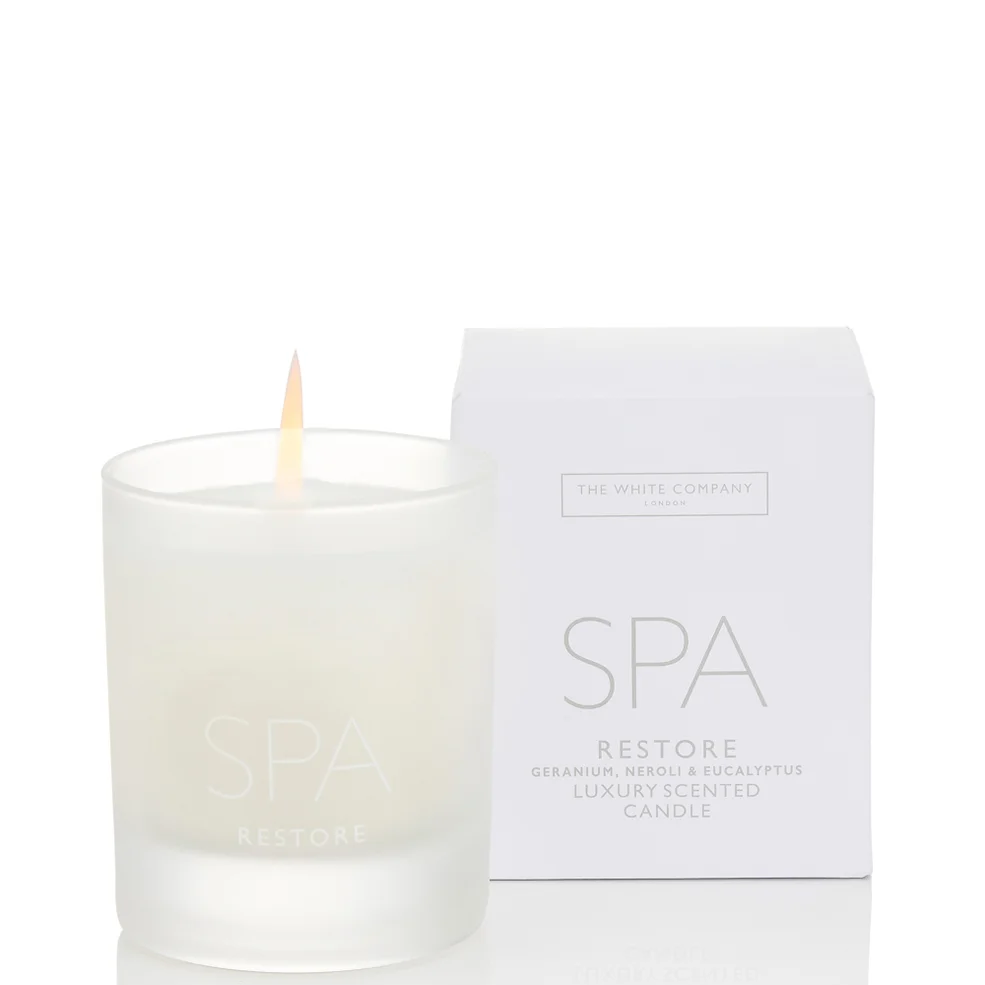 The White Company Spa Restore Candle 140g Image 1