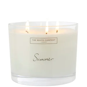 The White Company Summer Large Candle 770g - undefined undefined