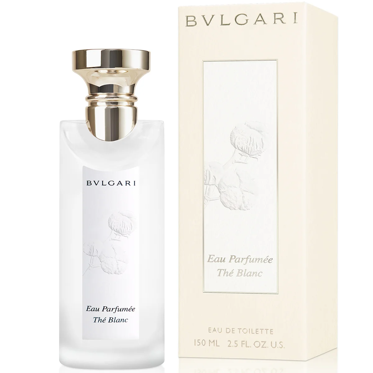 BVLGARI Eau Parfumée Thé Blanc Eau de Toilette 150ml LOOKFANTASTIC
