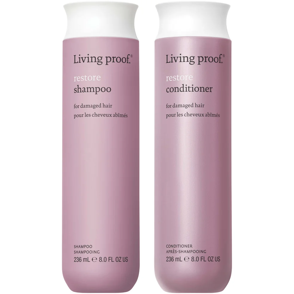 Living Proof Restore Shampoo and Condtioner Bundle for Damage Repair, Strengthening and Shine Image 1