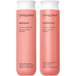 Living Proof Curl Shampoo and Conditioner Bundle for Stronger, Hydrated, Healthier Looking Curls - undefined undefined