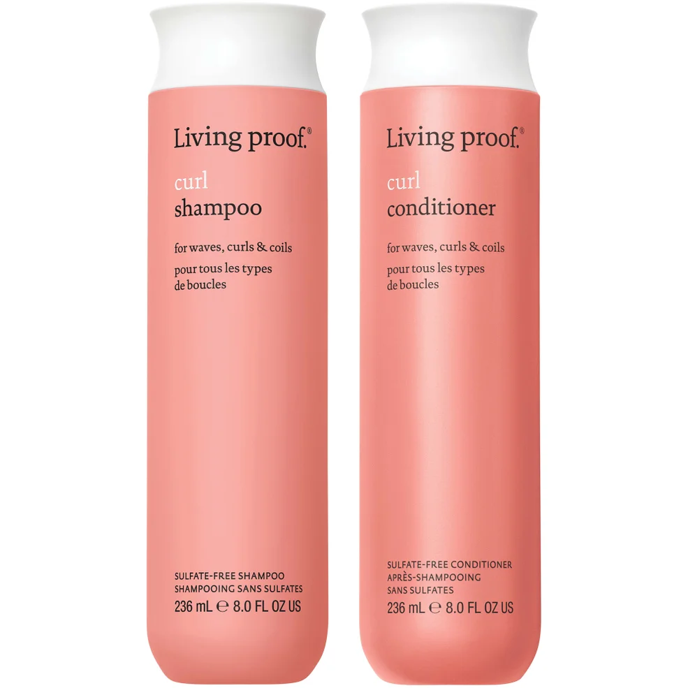 Living Proof Curl Shampoo and Conditioner Bundle for Stronger, Hydrated, Healthier Looking Curls Image 1