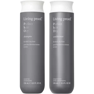 Living Proof Perfect Hair Day Shampoo and Conditioner Bundle for Hydration, Softness and Shine - undefined undefined