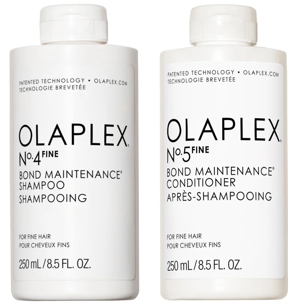 Olaplex No.4 and No.5 Fine Shampoo and Conditioner Duo 250ml Image 1