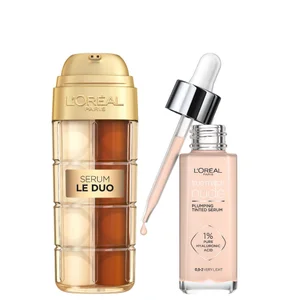 L'Oréal Paris Age Perfect Serum Le Duo 30ml & True Match Tinted Serum 30ml Bundle (Various Shades) - Shade 0.5-2 Very Light