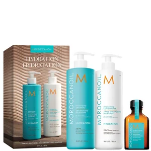 Moroccanoil Hydrating 500ml DUO + Treatment 25ml - undefined undefined