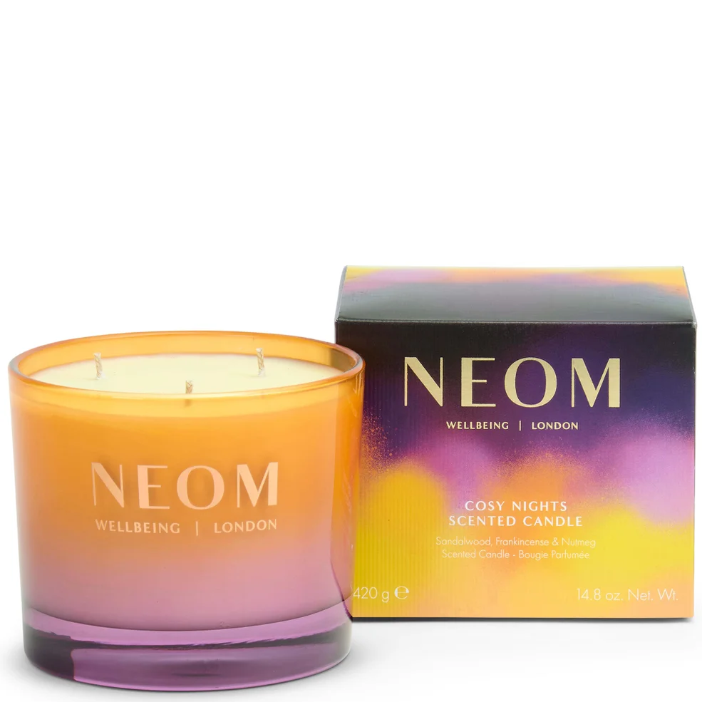 NEOM Cosy Nights 3 Wick Candle 420g Image 1