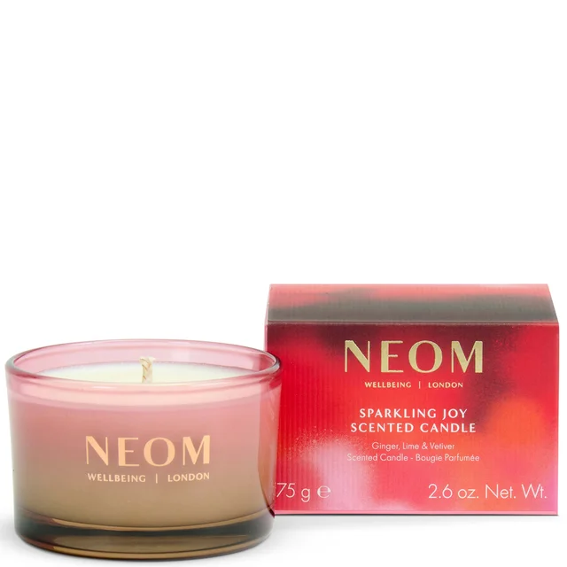 NEOM Sparkling Joy Travel Candle 75g
