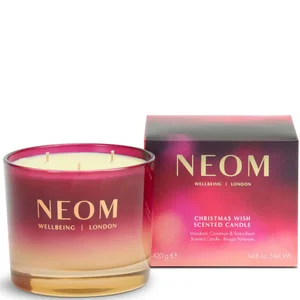NEOM Christmas Wish 3 Wick Candle 420g - undefined undefined