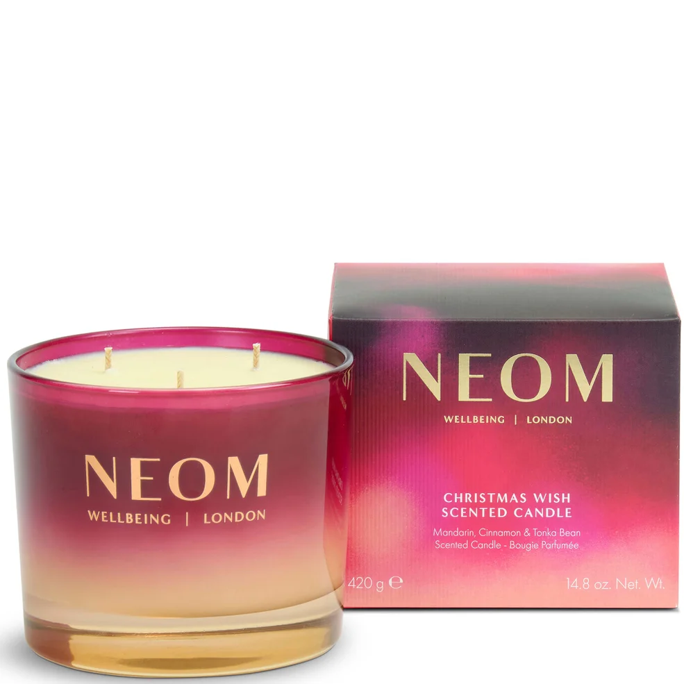 NEOM Christmas Wish 3 Wick Candle 420g Image 1