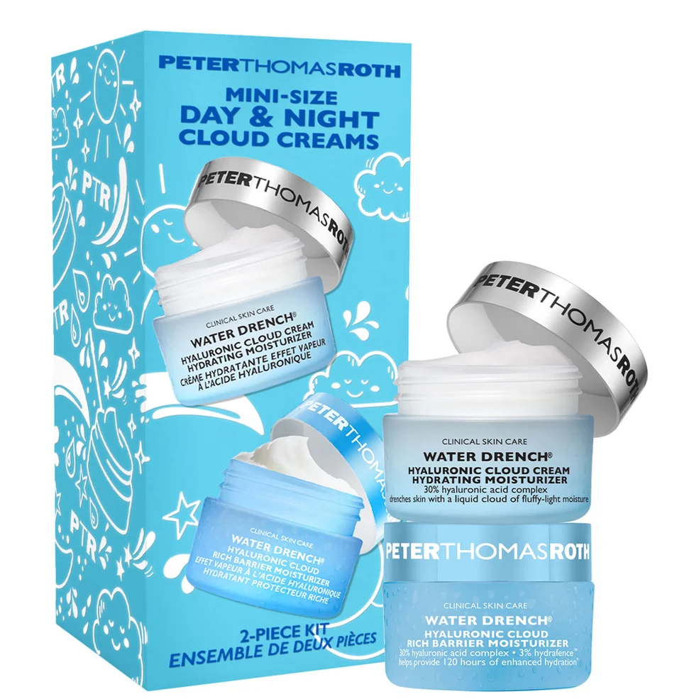 Peter Thomas Roth Water Drench Mini-Size Day & Night Cloud Creams Image 1